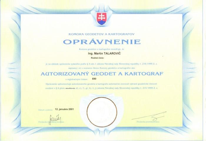 Certifikat