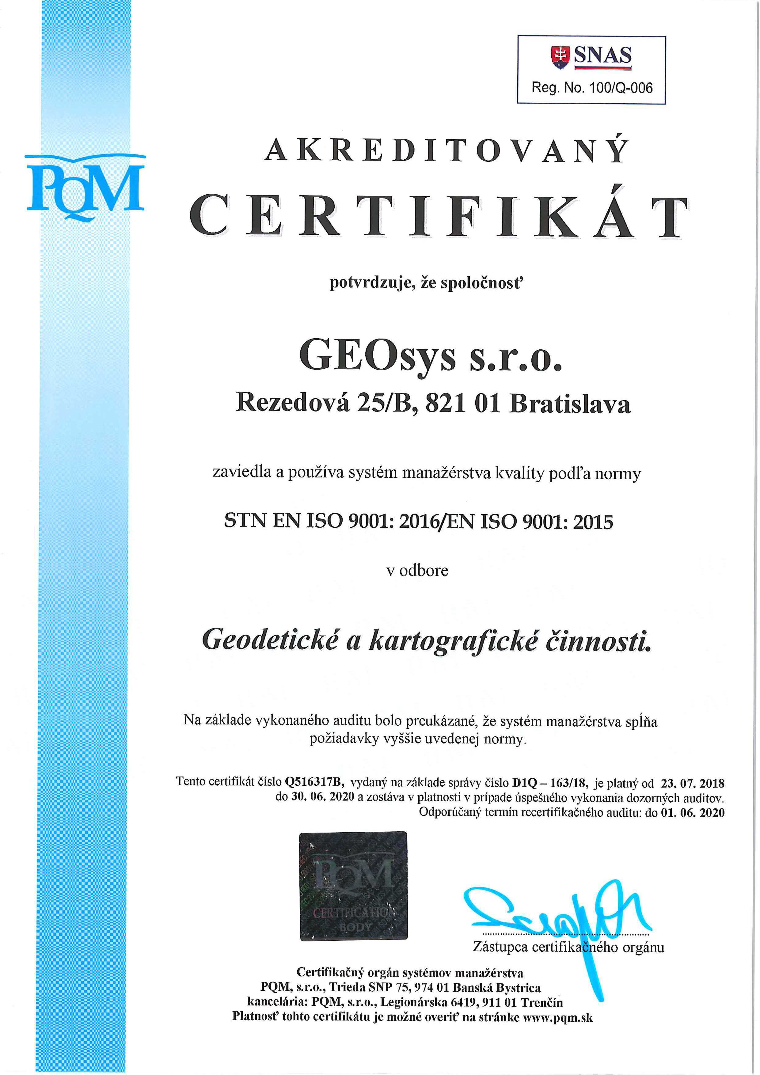 Certifikat